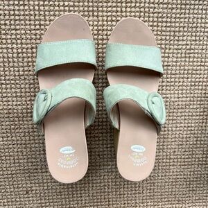Dr. Scholl's Light Green Women's Sandals